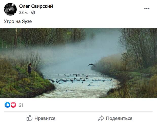 Фото дня: утро на Яузе