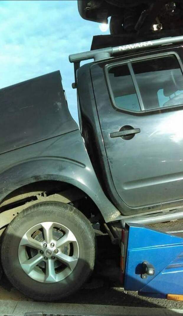 Пикапы Nissan Navara ломаются пополам navara, nissan, брак