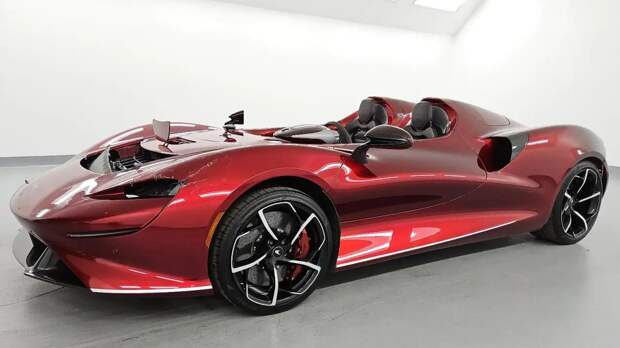 Разбитый McLaren Elva продали с аукциона