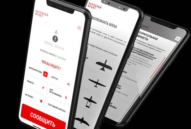 Сообщить о неизвестных беспилотниках в Тамбовской области можно через мобильное приложение «Радар. НФ»