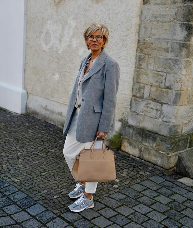 Можно ли женщине за сорок носить пиджак? /Фото: ladyline.me