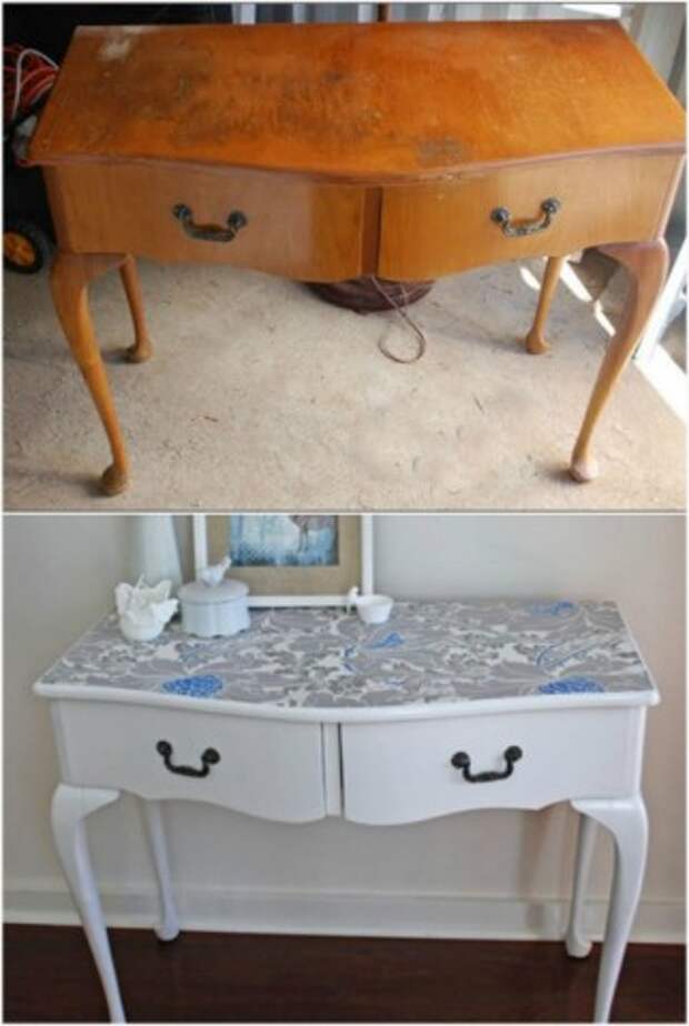 Интересные переделки старой мебели: до и после 15