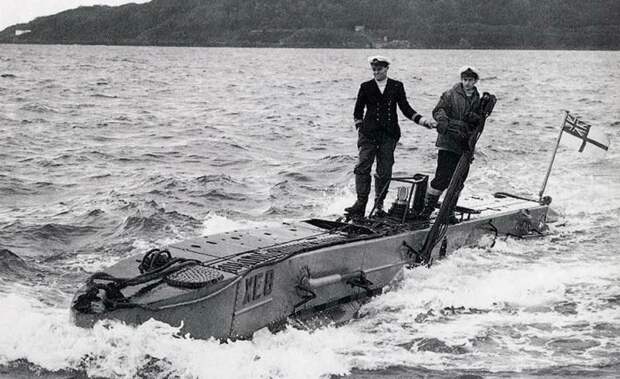 Британские мини-лодки серии "Экс". Фото твиттер NAVY LOOKOUT