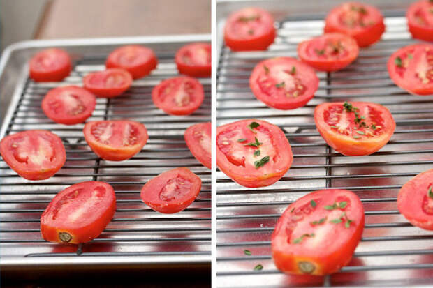 Простой способ сделать вяленые томаты дома