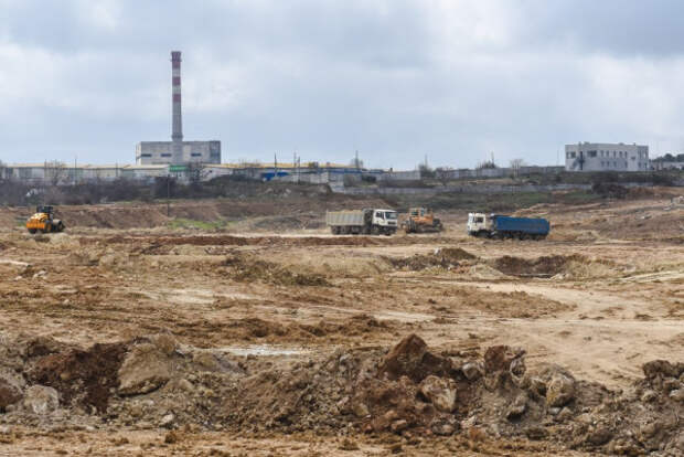 В Севастополе ведутся работы по строительству индустриального парка