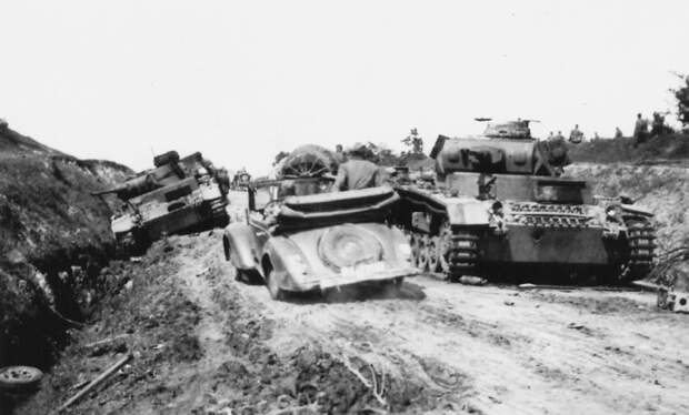 Танковые потери вермахта за первый месяц 1941 г СССР, война