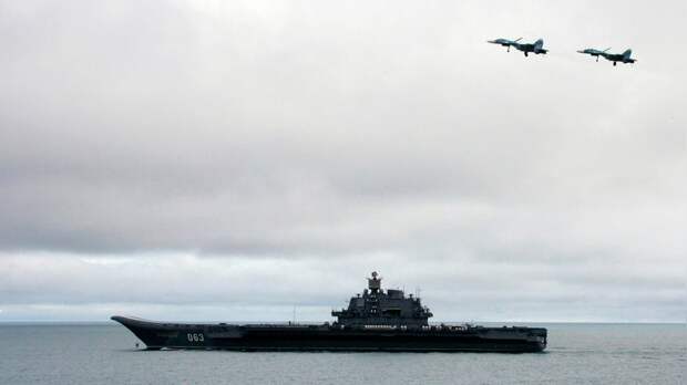СМИ США: «Адмиралу Кузнецову» место на свалке, а не в Средиземном море