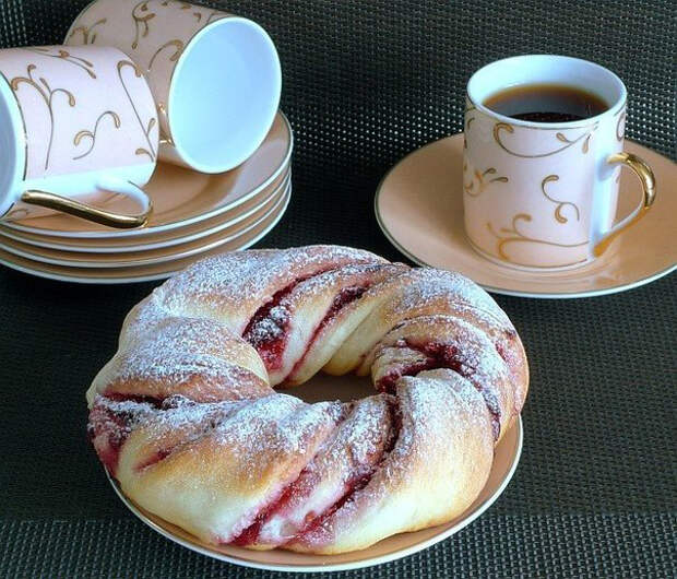 клюквенные веночки