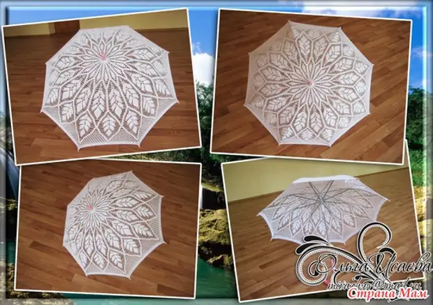 Ажурные зонтики (схемы вязания) - Сам себе мастер - 12 июня ...