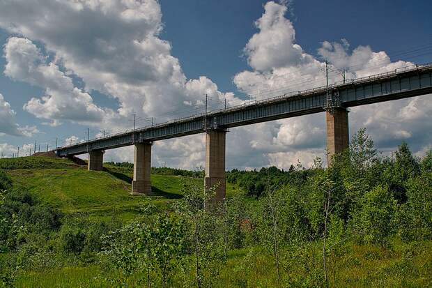 Мост через Веребьинский овраг
