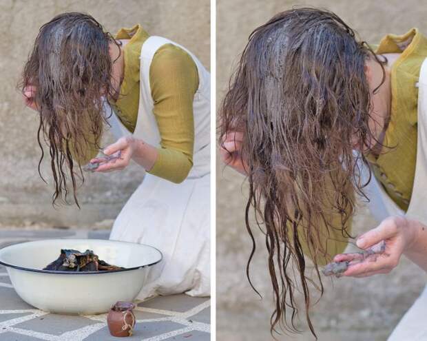 Я провела один день как женщина из Средневековья и теперь знаю, почему они мыли голову только раз в неделю