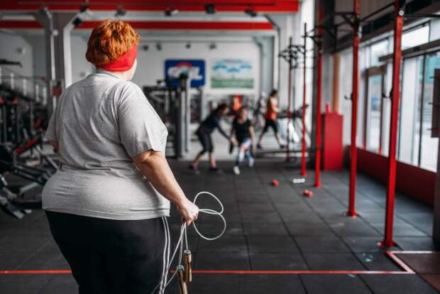 С чего начать тренировки людям с большим лишним весом?