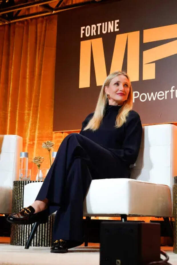 Кэмерон Диас/Фото: Presley Ann/Getty Images for Fortune's Most Powerful Women Summit