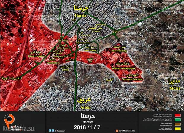 Армия Сирии уничтожила силы «Аль-Каиды», окружавшие военную базу под Дамаском (КАРТА) | Русская весна