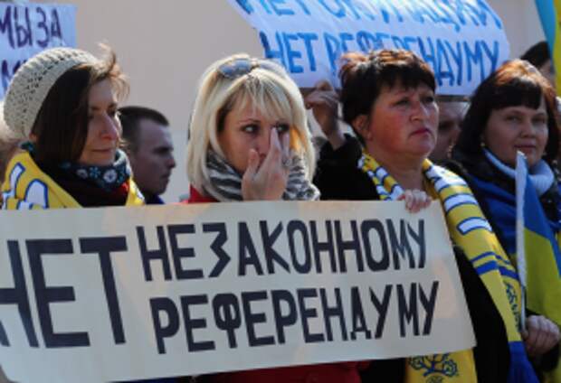Референдум в Крыму. Фото: Getty Images, Dan Kitwood