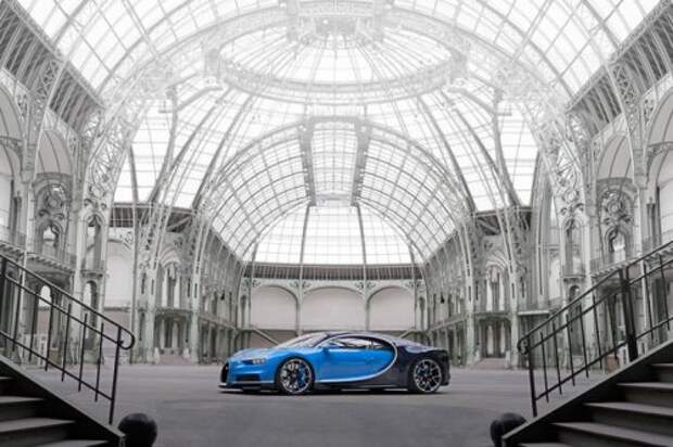 Мировая премьера гиперкара Bugatti Chiron на автошоу Geneva Motor Show 2016 (7 фото)