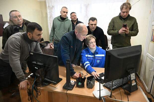 Сергей Кириенко провел рабочую поездку в Донецкую Народную Республику