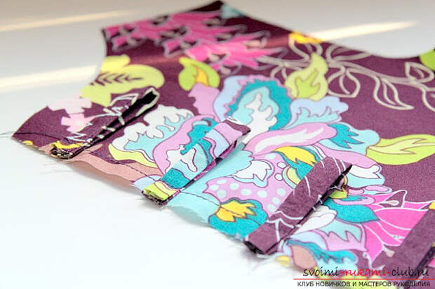 Пошив платья для дочки своими руками по инструкции с фото. Фото №15