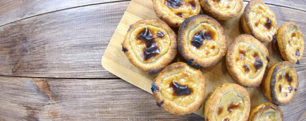 Португальское пирожное Паштейш де Ната вкусный рецепт с фото пошагово и видео