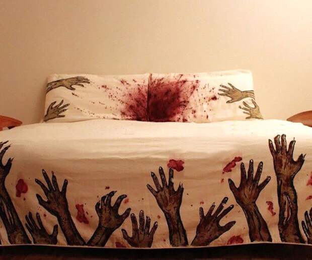постельное белье Zombie Bed Sheets от Christie Melissa