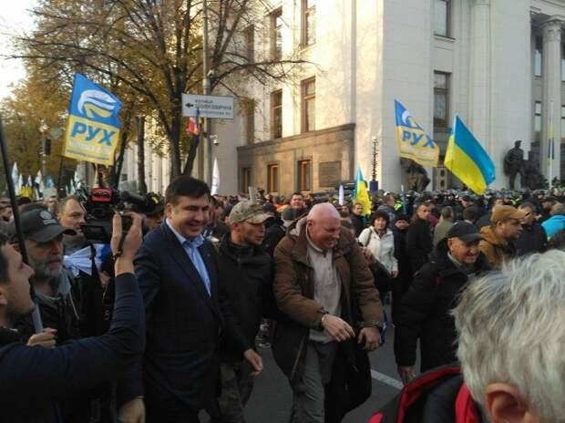 Заявление Саакашвили: мы вынесем козла!