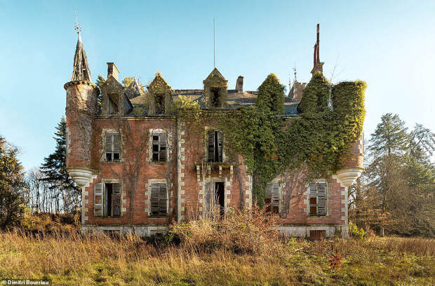 Фотография замка во Франции
