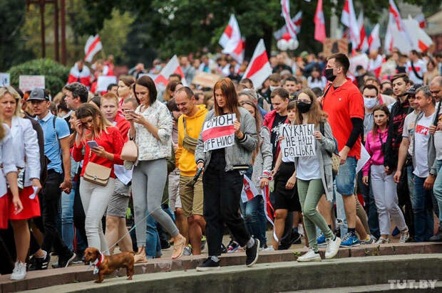 Митинг в Минске 05.09.2020
