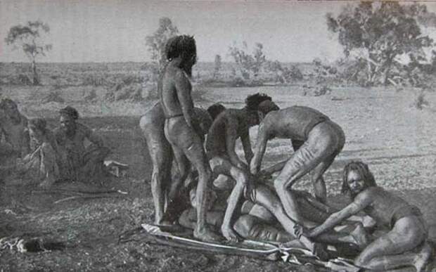 7. Племя Мардуджара, Австралия - обрезание мир, ритуал, странность