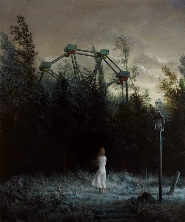 Меланхоличные иллюстрации Aron Wiesenfeld Меланхоличные иллюстрации Aron Wiesenfeld