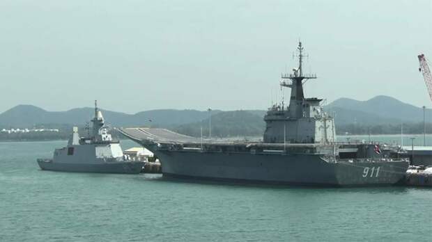 Отряд кораблей ТОФ прибыл в порт Саттахип для участия в мероприятиях с ВМС Таиланда