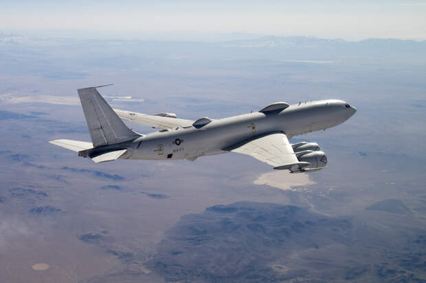 Испытания модерннизированного E-6B