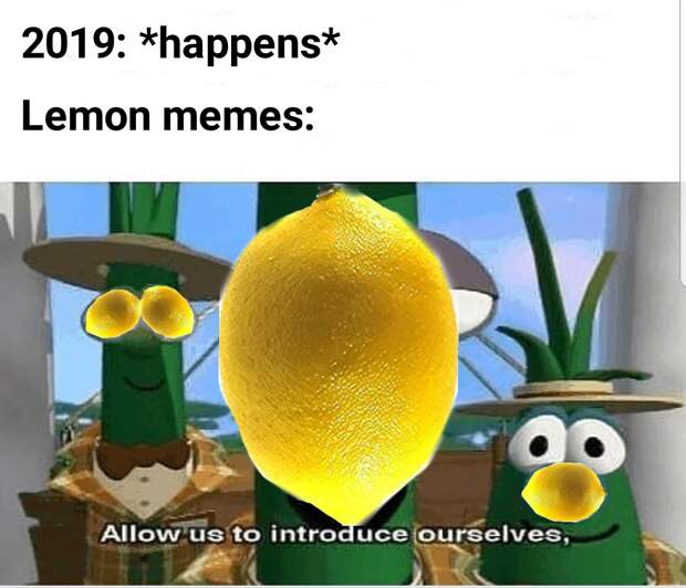 Мемы с лимонами