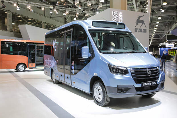 Автобус будущего на выставке COMTRANS: модели на водороде