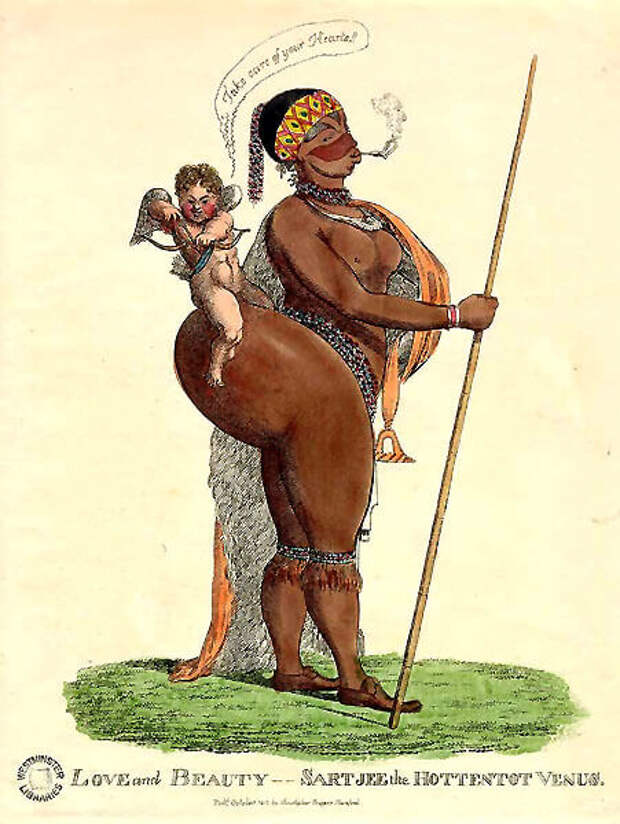 Карикатура начала XIX века.