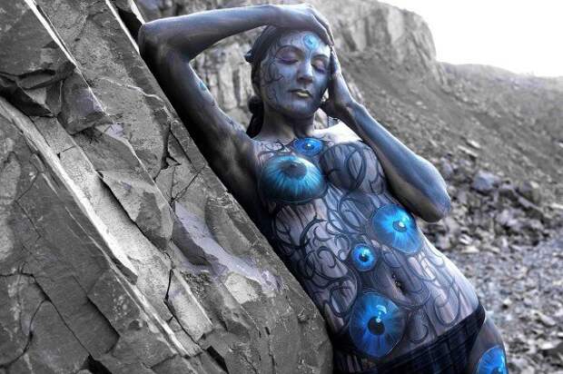 Боди-арт от Gesine Marwedel (13 фото)