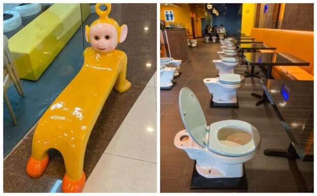 Ну, технически, это стулья, или 22 фото самых странных мест для сидения