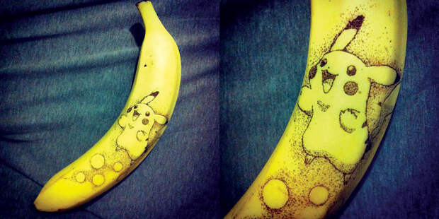 tumblr mrzdagEdnz1s3zz9ko1 1280 Удивительные рисунки на бананах