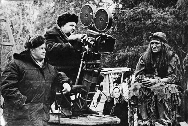 На съемках фильма «Морозко», 1964 история, кино, съёмки фильма, факты