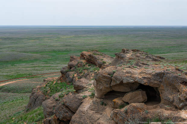 Пейзажи красной планеты на горе Богдо