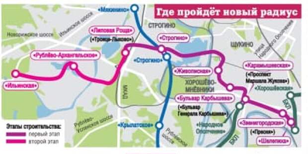 В мае из Хорошёво-Мнёвников «щиты» двинутся на Рублевку