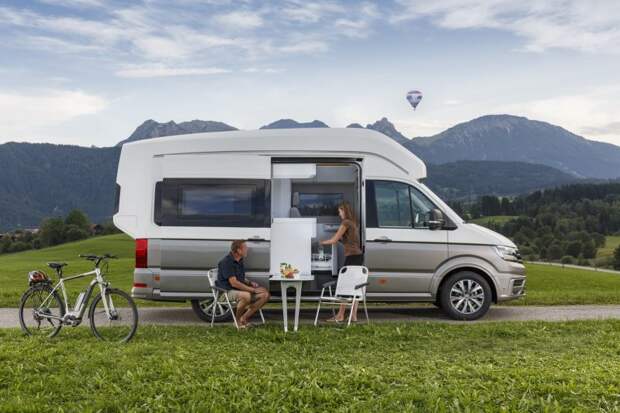 Volkswagen создал дом на колесах на базе фургона Crafter DRM, crafter, volkswagen, авто, дом на колесах, кемпер, концепт, фургон