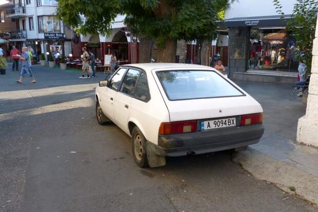 Автопарк советского периода в Болгарии trabant, болгария