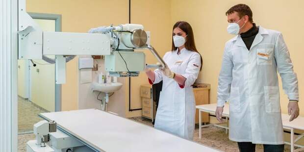 Более 80 процентов диагностического оборудования в столичном здравоохранении цифровое. Фото: Д. Гришкин mos.ru
