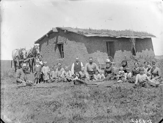 Как поднималась американская целина. Архивные фотографии пионеров Великих равнин конца 19-го века 34