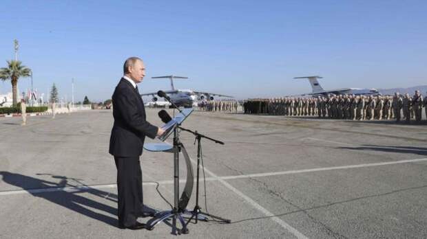 В начале декабря на авиабазе Хмеймим президент Путин заявил о начале вывода войск из Сирии