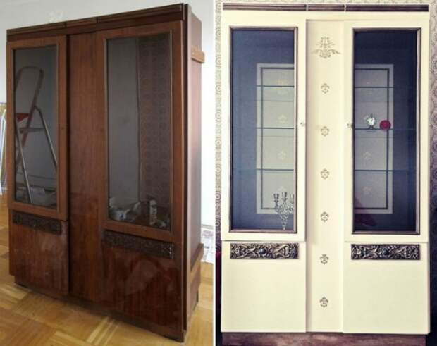 Интересные переделки старой мебели: до и после 0