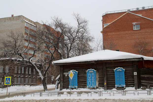 Томск, ул. Красноармейская / фото Natalya Dolidenok