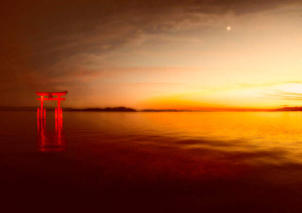 Lake Biwa sunset by yoshitaka ooyama y's photo Japan on 500px.com