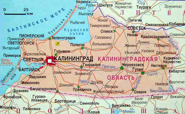 Калининград: кинжалом по опухоли