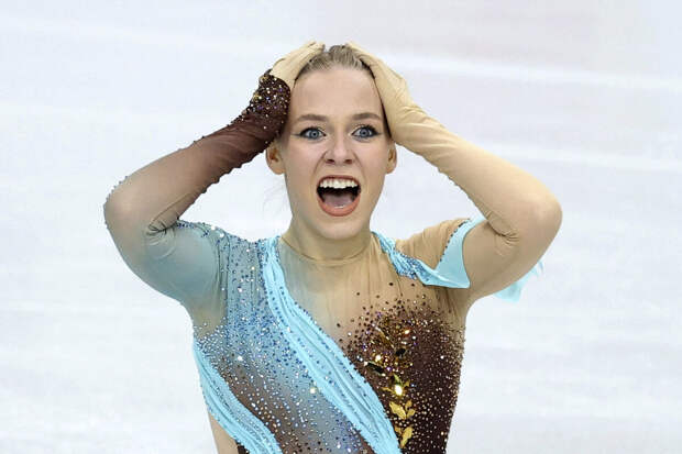 Эстонская фигуристка Петрыкина выиграла ЧЕ, повторив достижение Медведевой